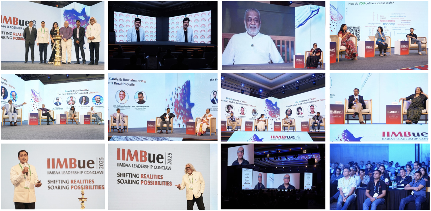 IIMBue 2025, on 2nd & 3rd August, brought together visionaries across sectors – tech, finance, entrepreneurship, sports and the arts – to explore the evolving intersections of capital, consciousness, and creativity.
